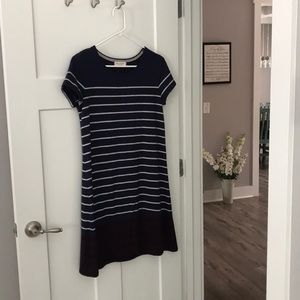 Navy t-shirt dress